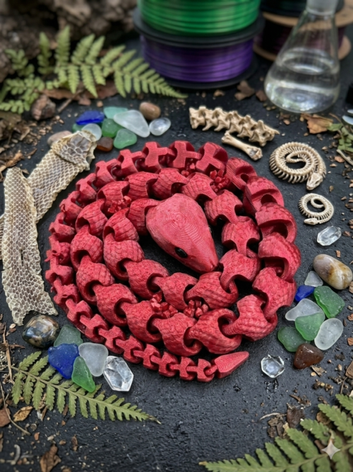 KineticKult Cerulean Red Snake