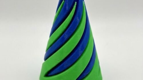 Articulated Spiral Cone Fidget